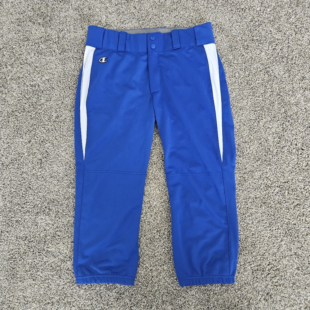 NWOT Champion Royal Blue Baseball Softball Pants MENS Large Sports Practice